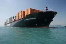 Zeecontainer Schip transport