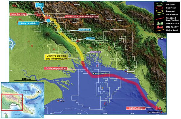 Exxon LNG project Papua