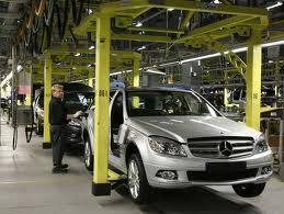 Productie Mercedes personenauto