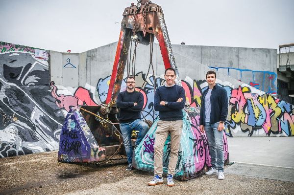 Lode uytterschaut oprichter en ceo van start it kbc tim derycke hoofd investment services kbc focus fund bij kbc securities en andy gijbels cto bij start it kbc