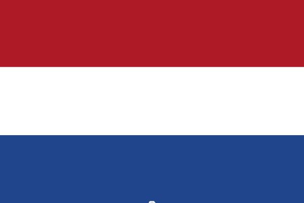 Nederlandse vlag rood wit blauw